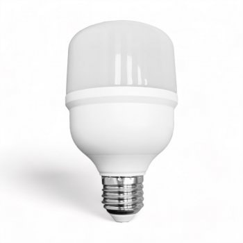 Lâmpada LED T E27 6500K Luz Branca Fria Bivolt 20W 1600Lm