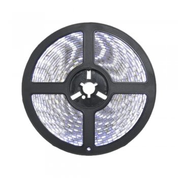 Fita LED 5050 IP65 5MT 12V Branco Frio 6500K