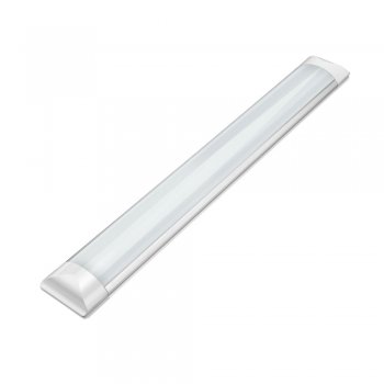 Luminária Sobrepor Led Linear 40w 1,20m Branco Frio 6500k