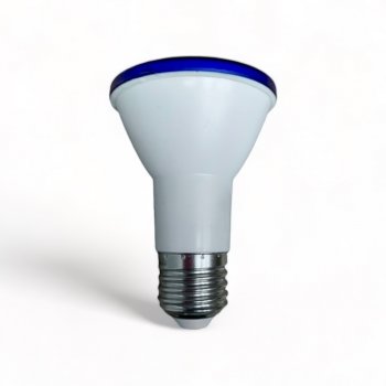 Lâmpada LED PAR20 7W Azul E27