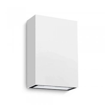 Arandela de Parede Externa Led Duo 2 Fachos 6w 3000k Bivolt Branco