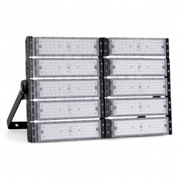 Refletor LED Modular Industrial 600w Branco Frio 6500k IP67